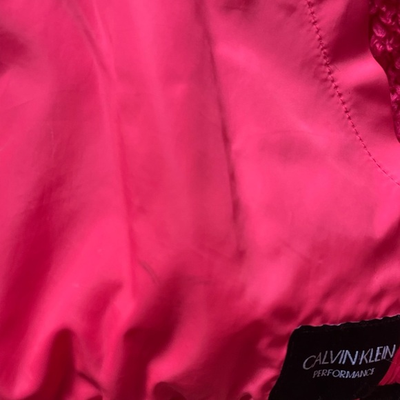 Calvin Klein Cozy Pink Sherpa Hoodie - Picture 9 of 11